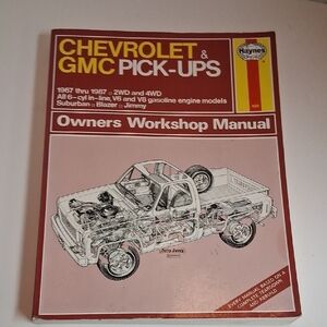 Hanes Chevrolet & GMC Pick-Ups Manual - Red Cover